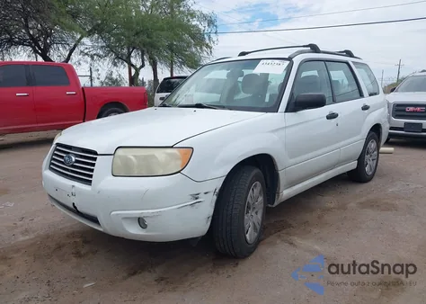 2008 Subaru Forester 2.5X from USA, damaged, VIN JF1SG636X8H703048